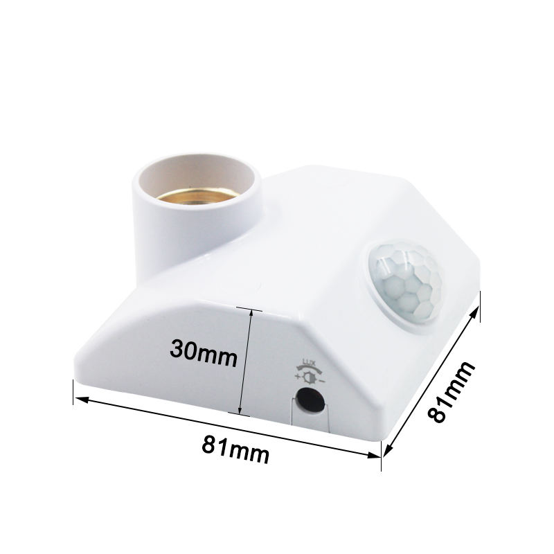 Sensor de movimiento infrarrojo E27 Pir