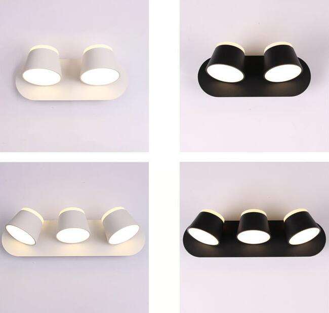LED-Waschtischleuchte, Badezimmer-Make-up-Leuchten, Wandleuchte, Aluminium-LED-Badezimmer-Wandleuchten