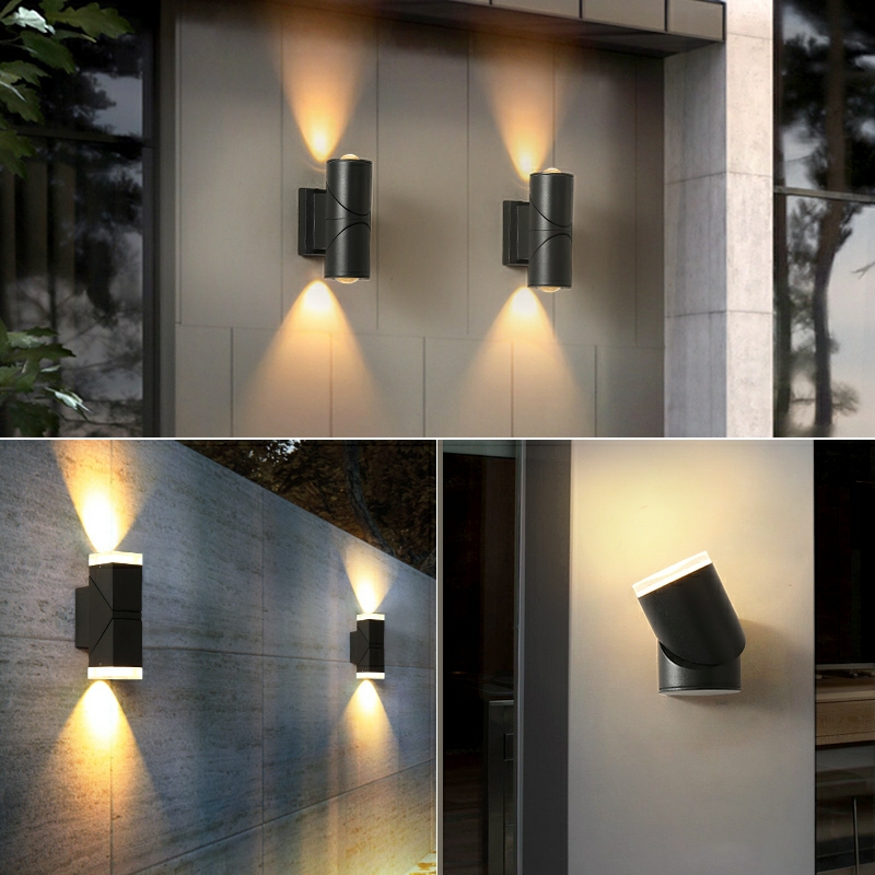 LED-Wandleuchte, LED-Wandleuchte, wasserdichtes Licht, LED-Licht für die Veranda, LED-Licht mit Bewegungssensor, Licht für die Beleuchtung