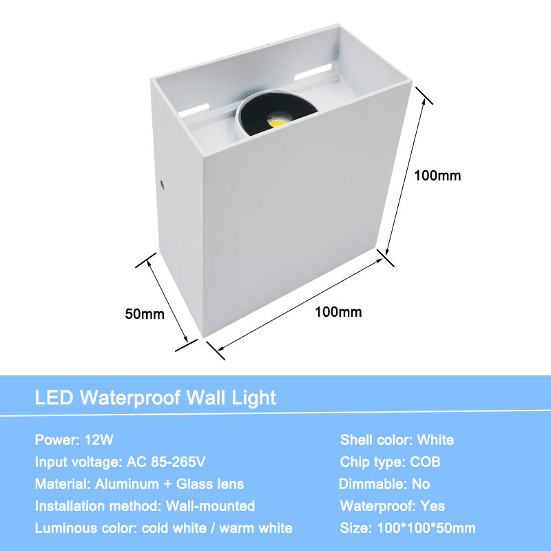 LED-Wandleuchte für den Außenbereich