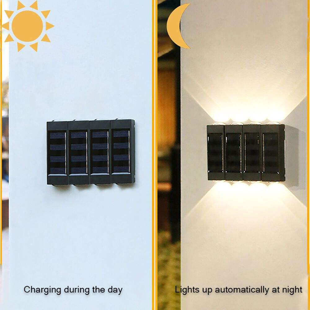 appliques murales solaires