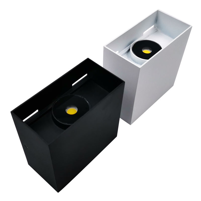 AC85-265V Luz de pared de cubo de cabecera de dormitorio 