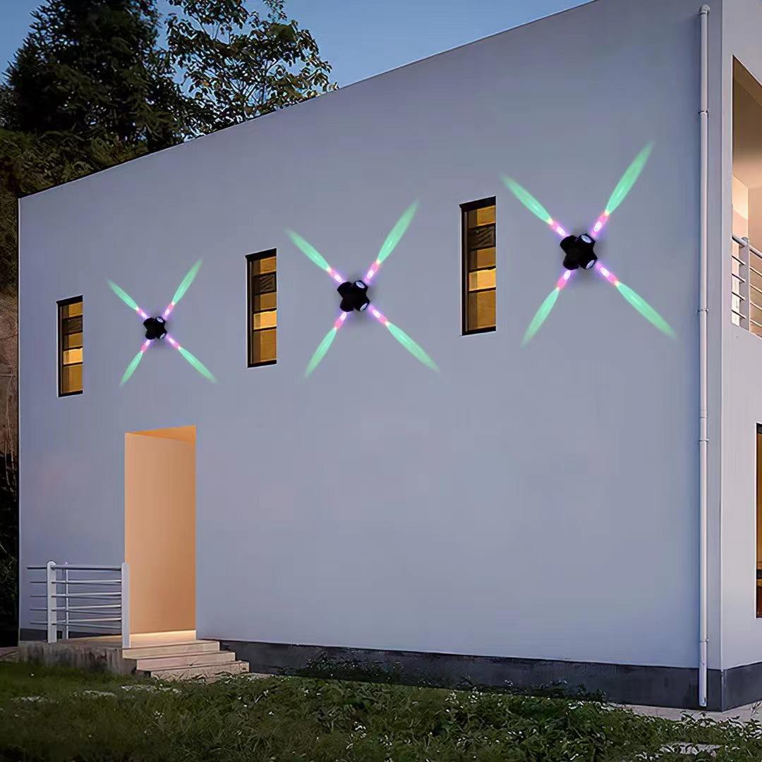 Gartenwandlampe