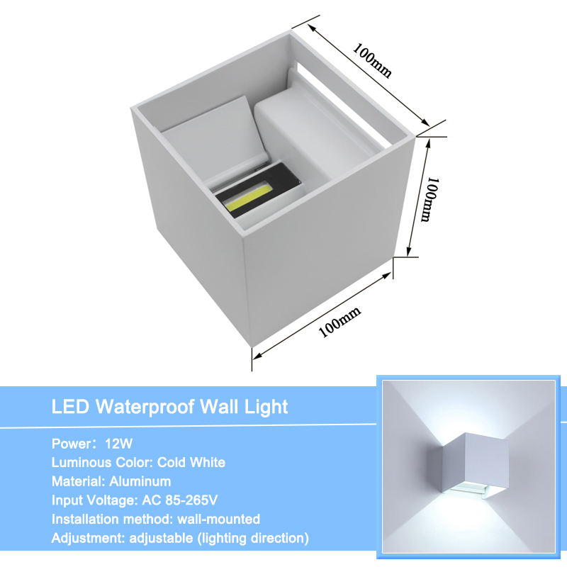 LED-Außenwandleuchten wasserdicht