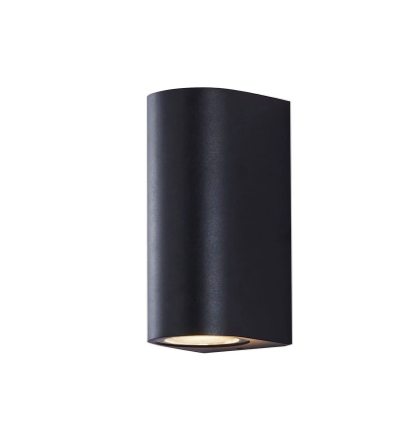 Lámpara de pared impermeable de doble cabezal de columna de 12W lámpara de noche única lámpara de pared impermeable IP65 para decoración de jardín