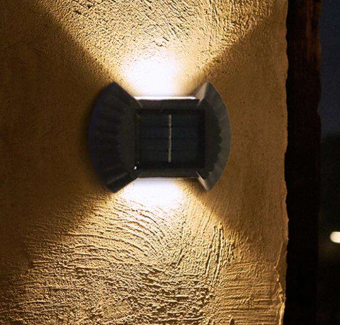 appliques murales solaires d'extérieur