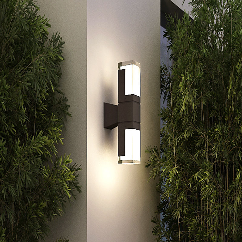 Aplique Led Aluminio Exterior IP65