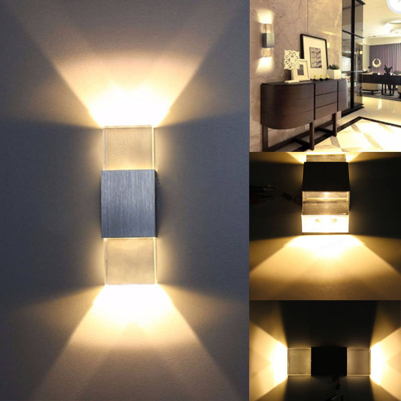 Moderne minimalistische LED-Linien-Wandleuchte, Schlafzimmer, Nachttisch, Sofa, Badezimmer, Spiegel, Hintergrund, dekorative Lampe, Eisen-Acryl-Lichter