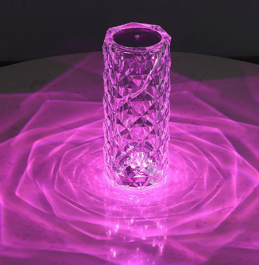 Acryl-Tischlampe modern
