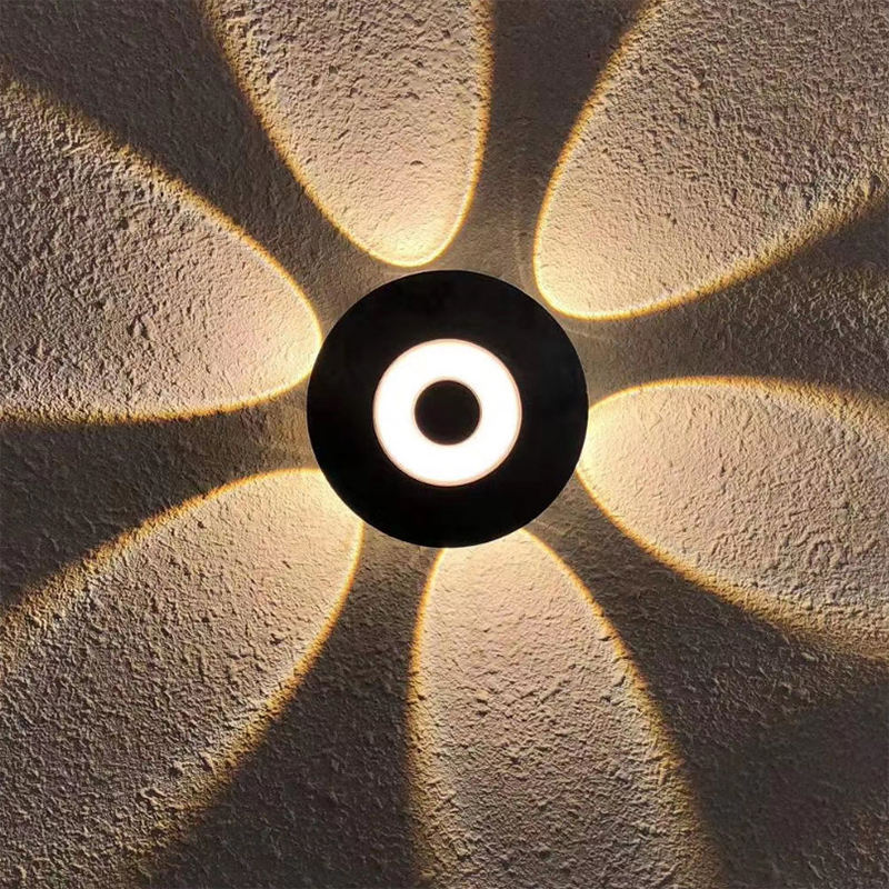 Neue LED-Wandleuchte, moderne, minimalistische Außenwandleuchte für amerikanisches Wohnzimmer, feuchtigkeitsbeständig, wasserdicht