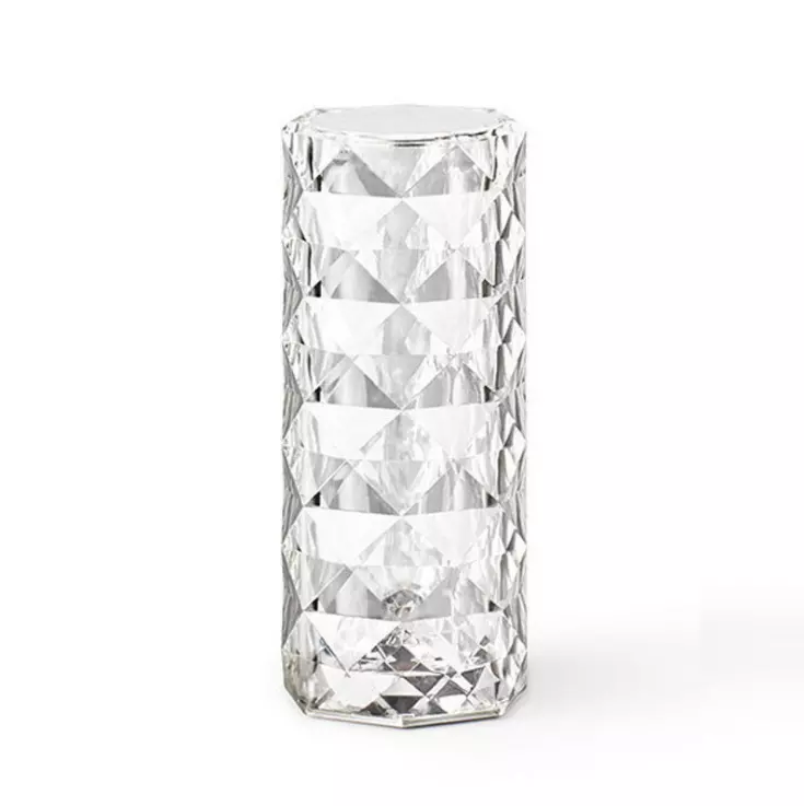 RGB control remoto creativo Rose crystal 16 colores nuevo producto lámpara de escritorio de cristal interior dormitorio luz de noche táctil