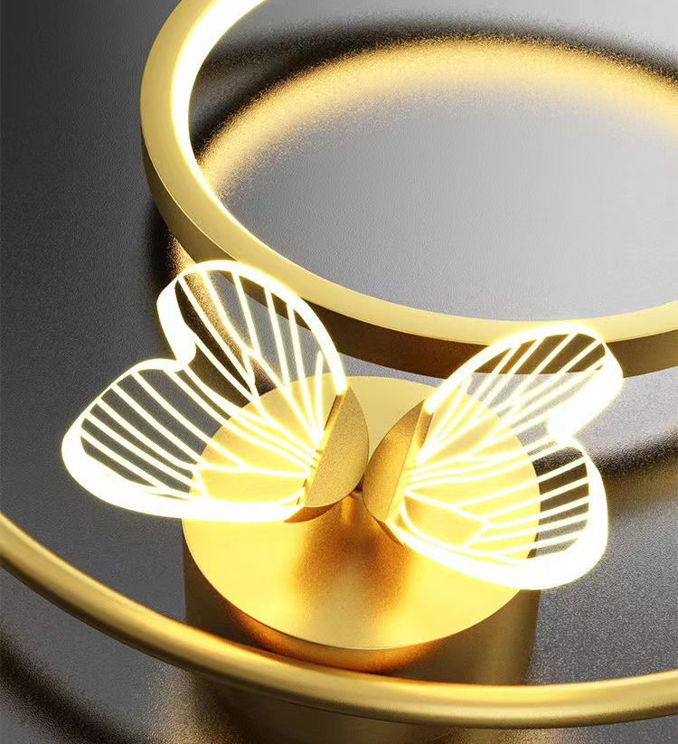 Schmetterlingswandlampe