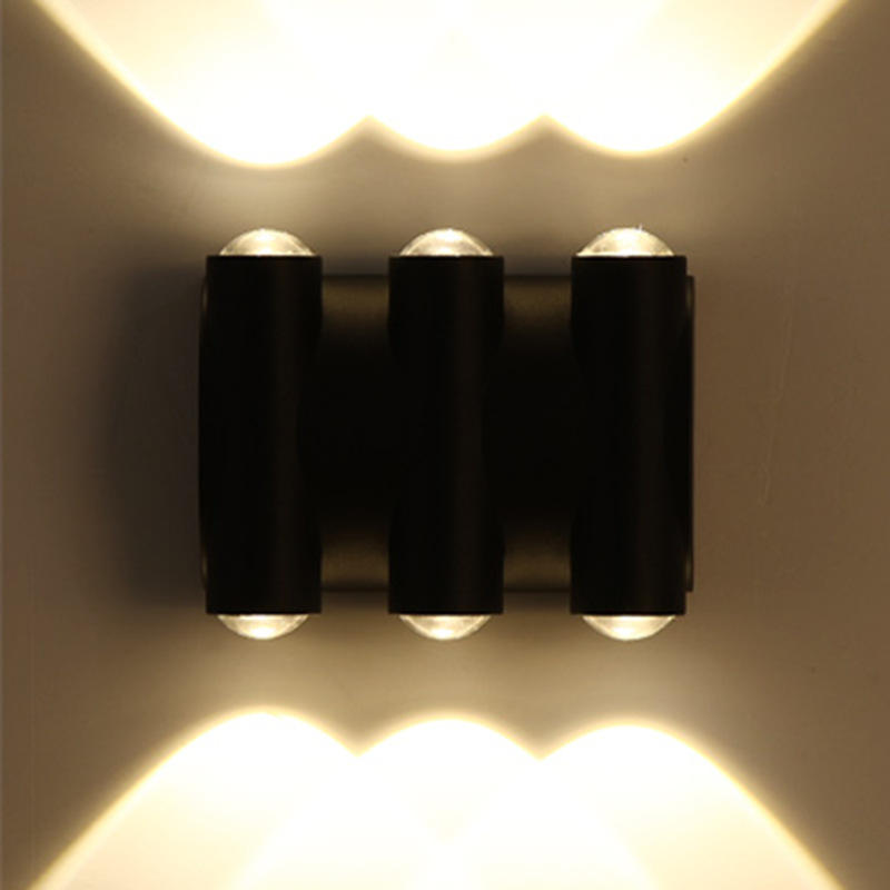 Moderne Wandleuchte IP65 Außenbeleuchtung Innen Wasserdichte LED Wandleuchte Wohnzimmer Gang Park Landschaft Garten Licht