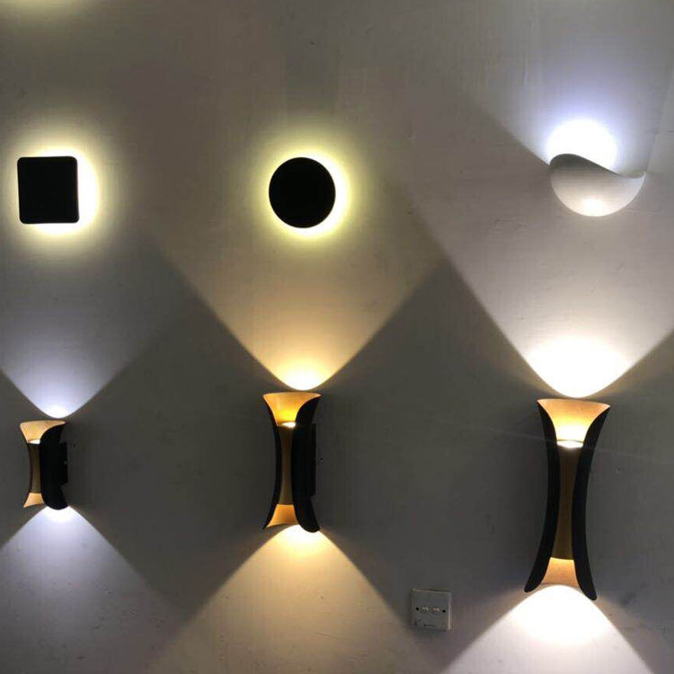 10W 12W LED-Wandleuchte für den Garten Nordic