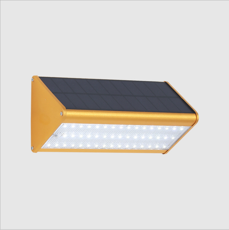 lámpara solar de pared para exteriores